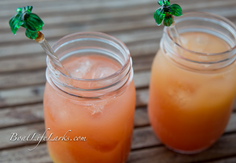 Bahamian Rum Punch Boat Life Larks SV Dulcinea