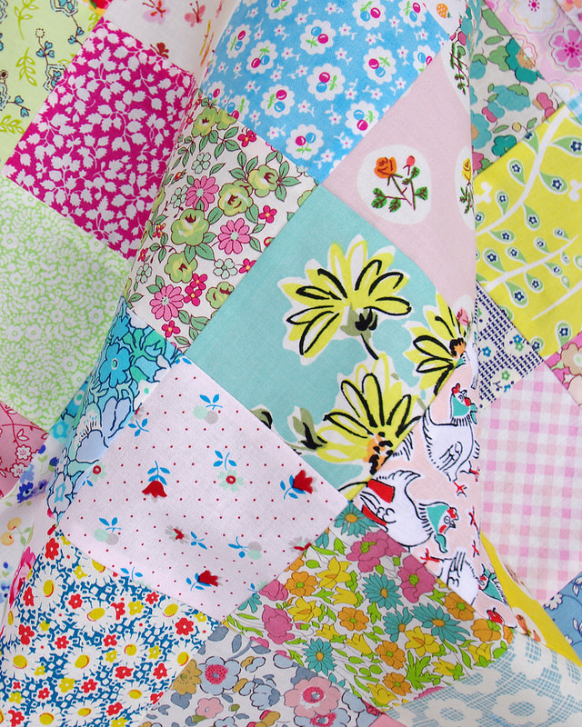 Pretty Patches - A Custom Order Quilt in Progress | Red Pepper Quilts
