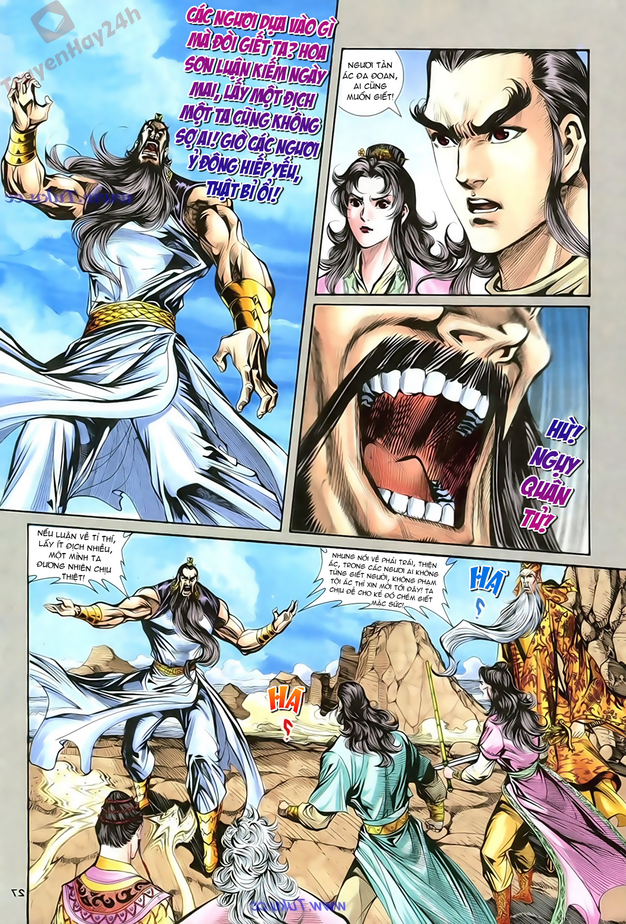 Thần Điêu Hiệp Lữ chap 62 Trang 27 - Mangak.net Thần Điêu Hiệp Lữ chap 62 Trang 27 - Mangak.net