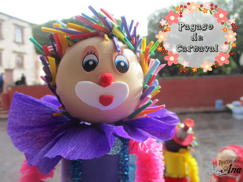 Payaso de Carnaval | Manualidades