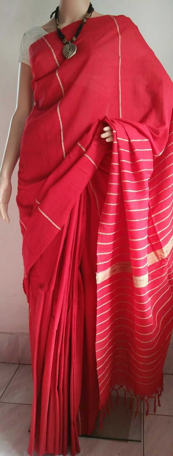 Exclusive Plain khes Saree Buy online cotton kesh sarees