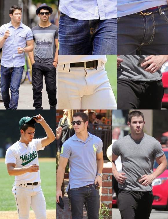 Nick Jonas bulge. 