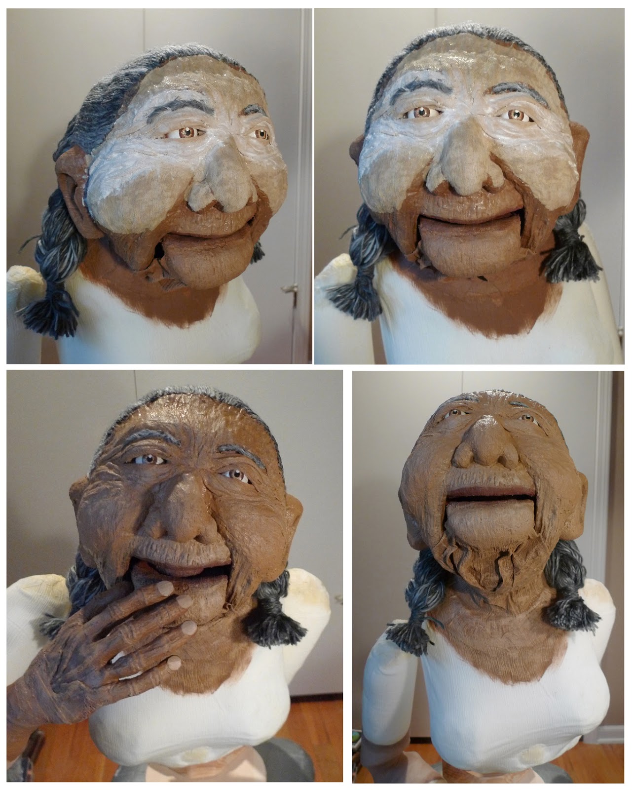 LUDstuff! SCULPTURE "Grandma Puppet"