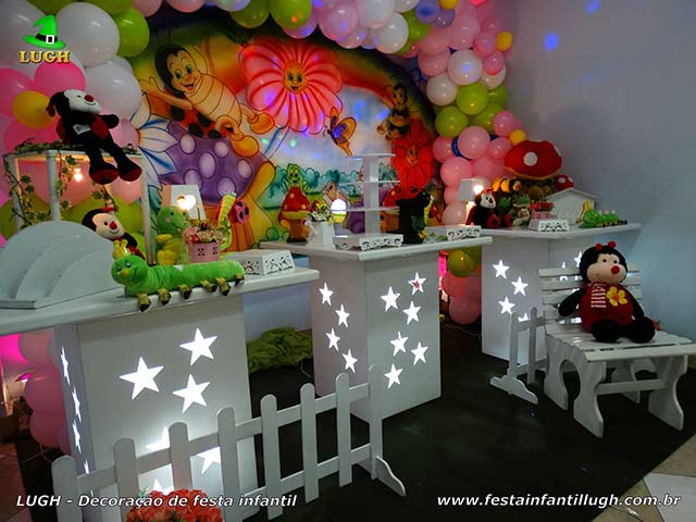 Decoração Jardim Encantado - Mesa temática de aniversário Decoração de festa Jardim Encantado - Mesa temática de aniversário