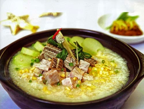 Vietnamese Taro Eel Porridge (Chao Luon Khoai Mon)2