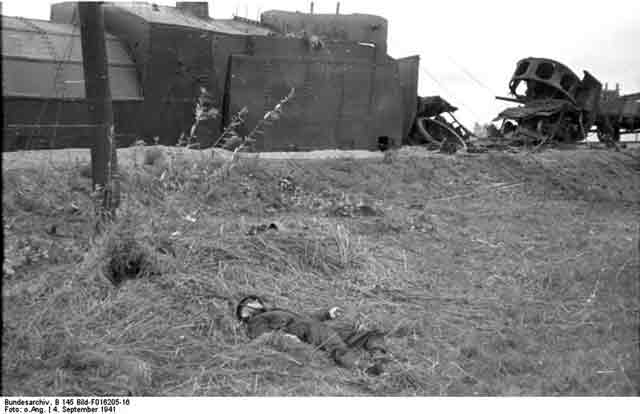 Soviet tank train destroyed by the Germans near Poloki in the Soviet Union 4 September 1941 worldwartwo.filminspector.com