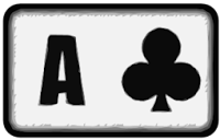 ace of clubs playing card