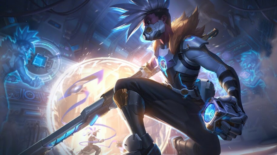 Pulsefire, Ekko, Splash, Art, 8K, #3.1660
