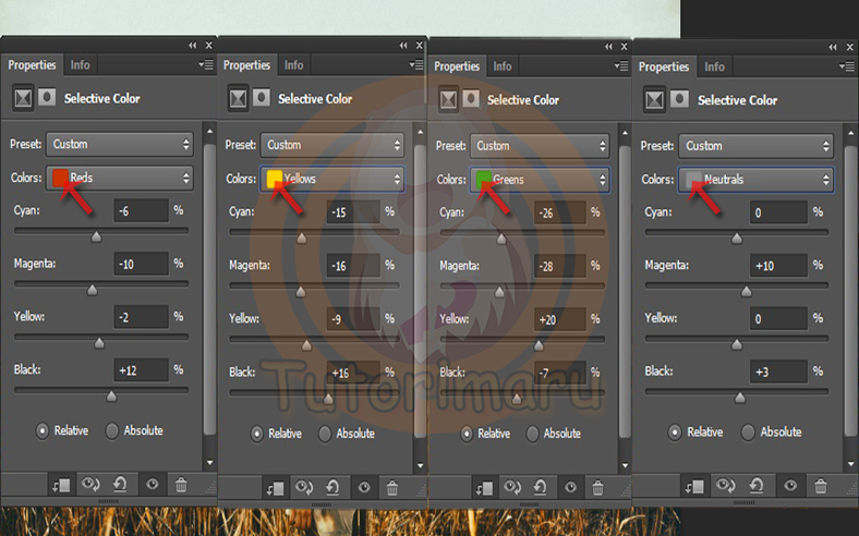 User select color. User select color