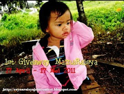 "1st Giveaway dari MamaRaisya"
