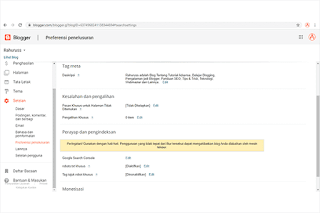 Cara Setting Blogger