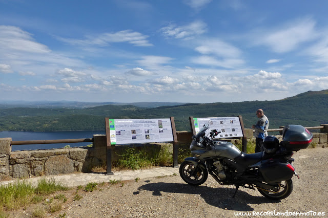 mirador sobre Lago de Sanabria