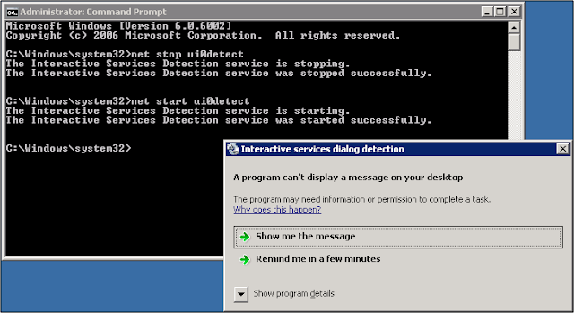Change startup type windows service