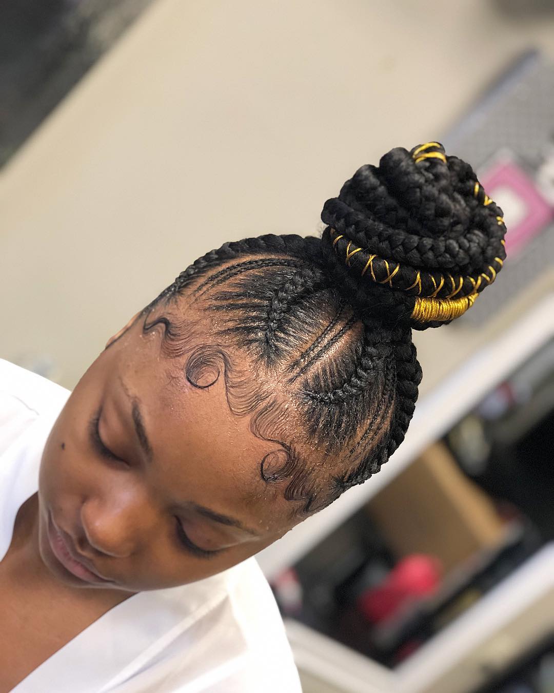 30 Cute Braided Ponytail Hairstyles for Black Hair That Will Make You Look  Stylish | Zaineey's Blog