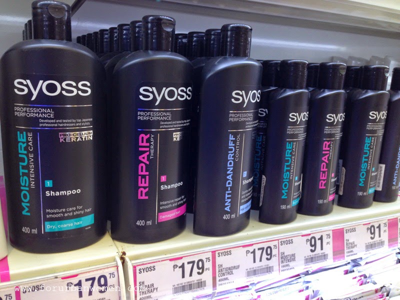 SYOSS Haircare Series, Shampoo and Conditioner For Urban Women