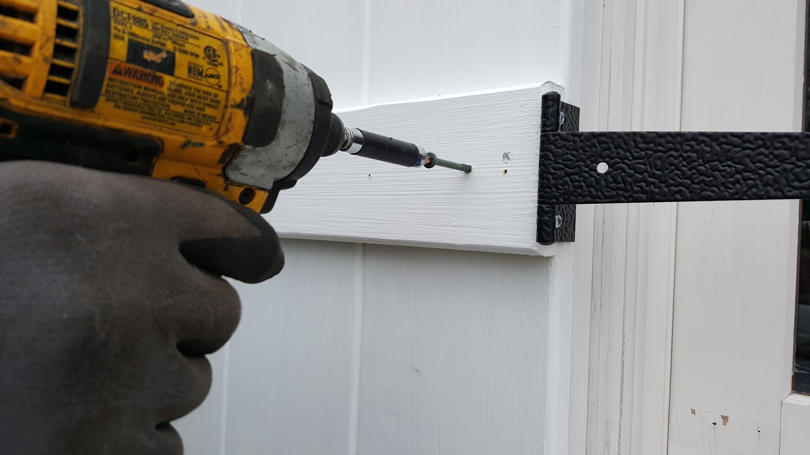 Gear Acres at Top of the Hill Board and Batten Shutter Tutorial Part 5