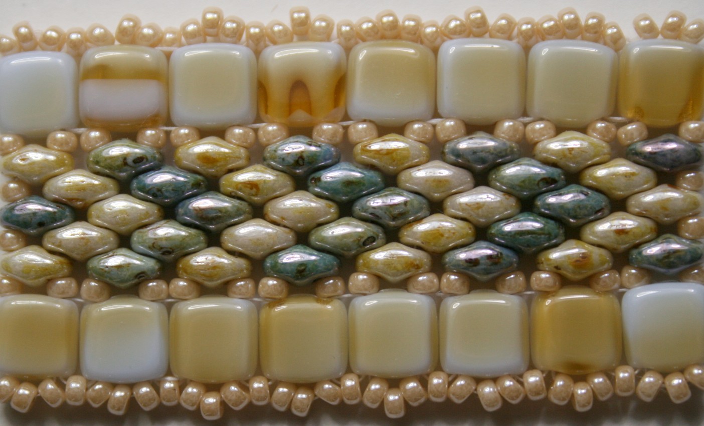 Red Panda Beads: New Czech Tile Beads