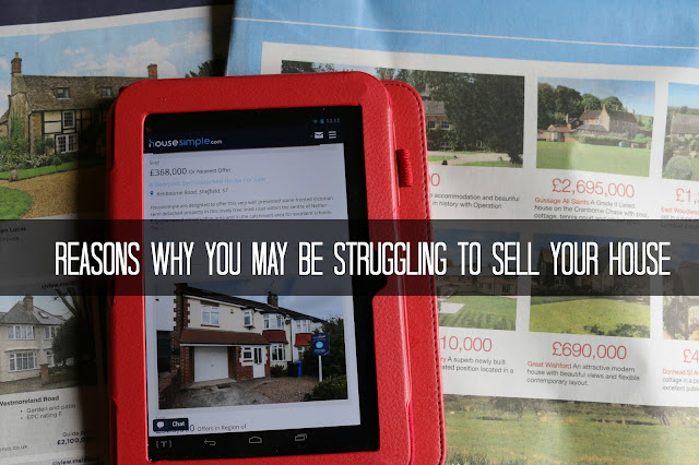 Reasons why you may be struggling to sell your house