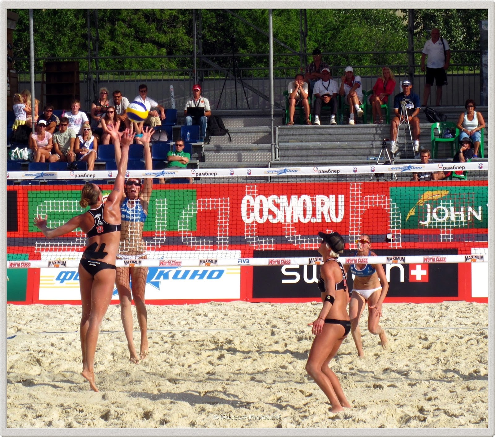  FIVB Beach Volleyball Swatch World Tour. Grand Slam Moscow 2011.
