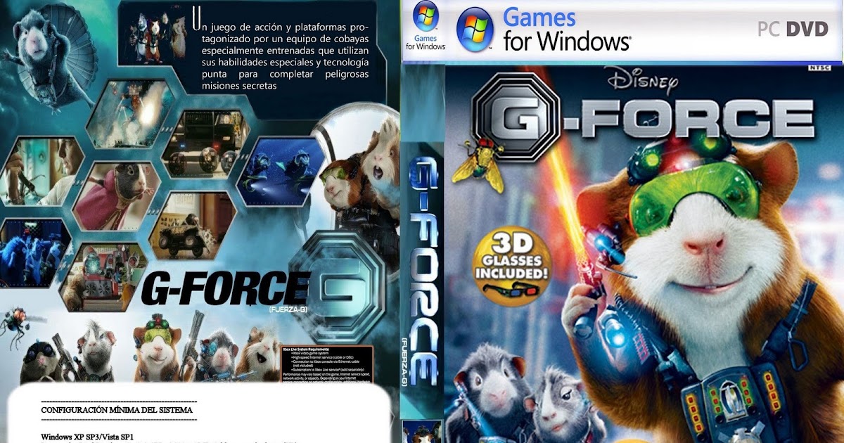 g force game trailer