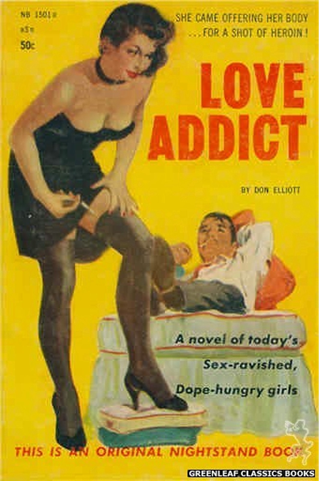 1062px x 1600px - Rough Edges: Forgotten Books: Love Addict - Don Elliott (Robert Silverberg)