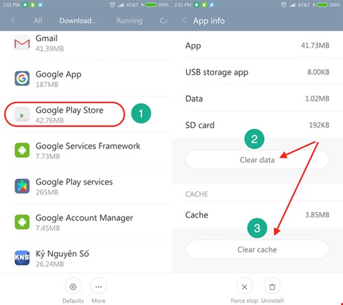Sửa tất cả các lỗi thường gặp trên Google Play