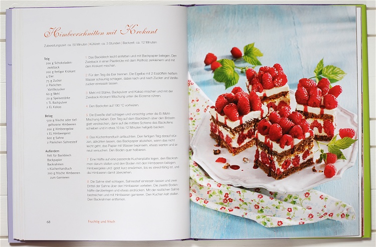 Buchvorstellung/Rezension Fabelhafte Blechkuchen von Nina Andres 4