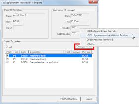 Dentrix Tip Tuesdays: New Dentrix G6 Feature - Assigning Providers to ...