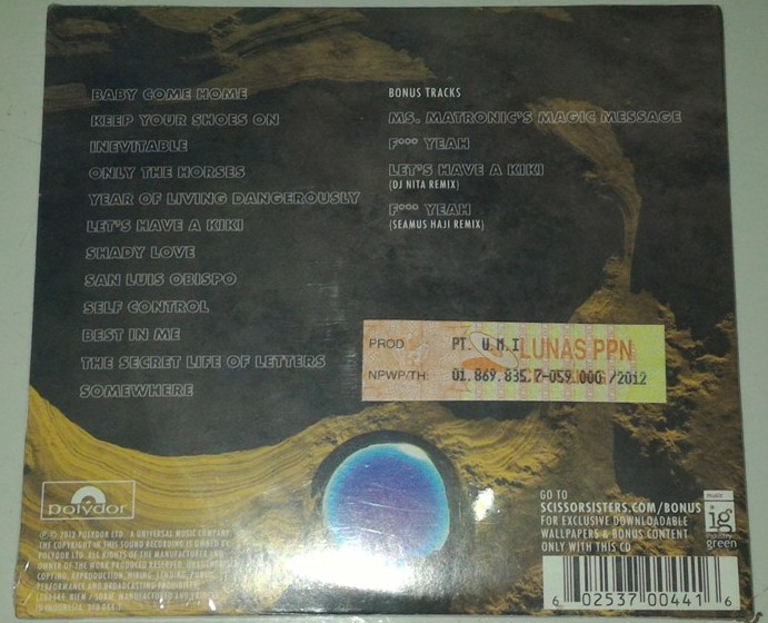 Scissor Sisters Magic Hour Vinyl Records And Cds For Sale Musicstack