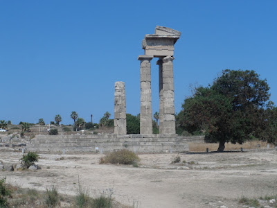 Viagem Grécia – 6º dia (Mar Egeu, Templo de Apolo e Restaurante Socratous Garden)
