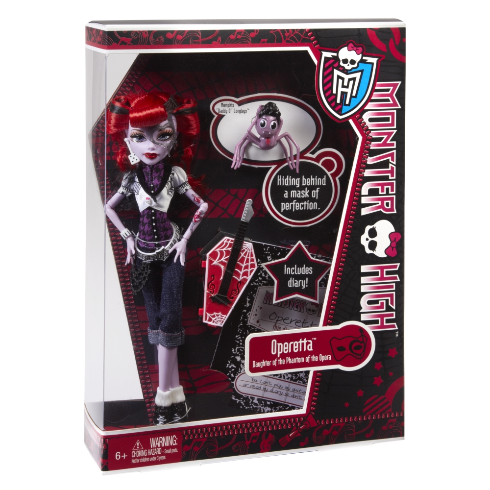 muñeca operetta de monster high