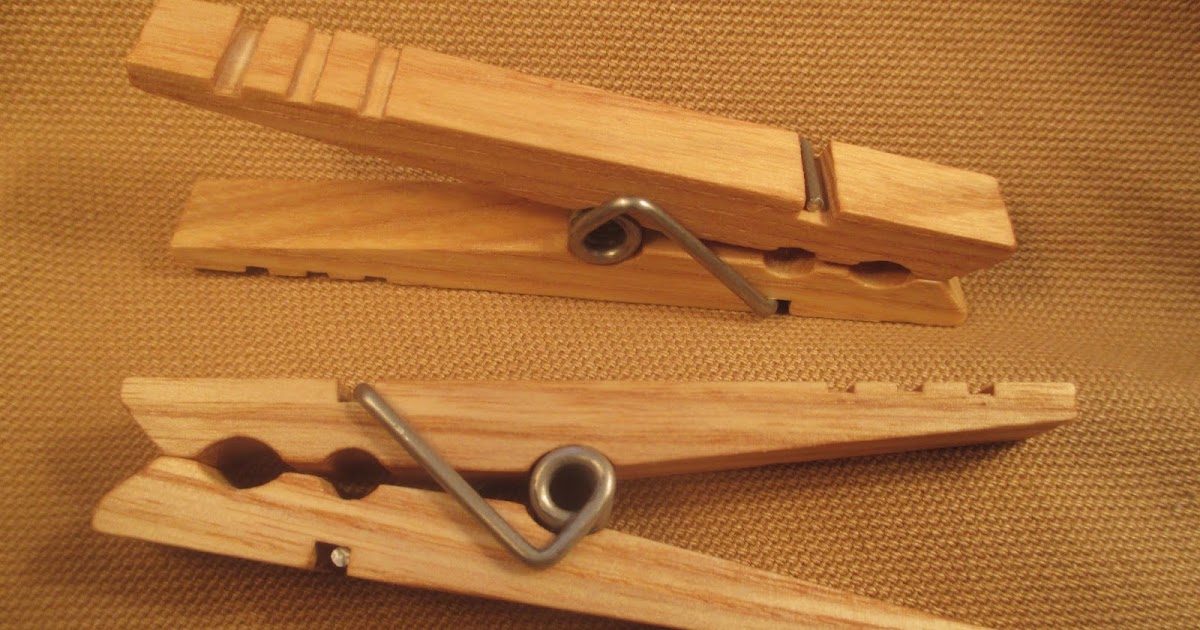 Classic American Clothespins