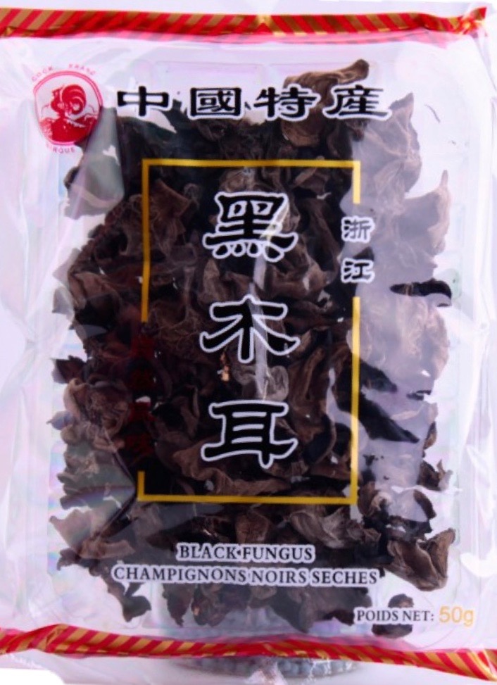 Champignons noirs déshydratés - U - 50 g