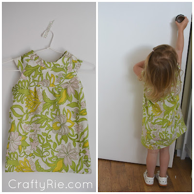 CraftyRie: Taa daa... A pretty summery dress for Laney
