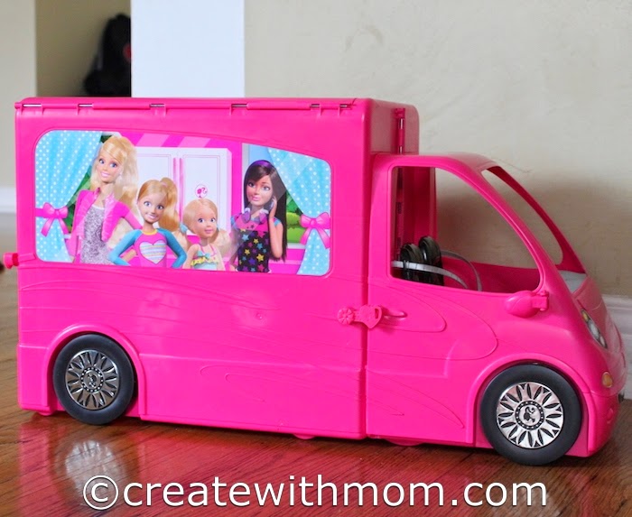 hot wheels barbie camper
