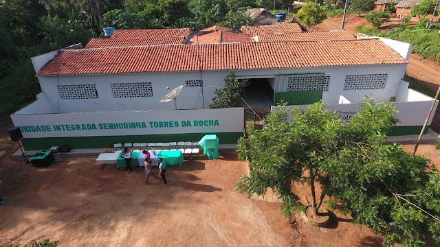 Reinauguração da Escola Senhorinha da Rocha, no povoado Maravilha