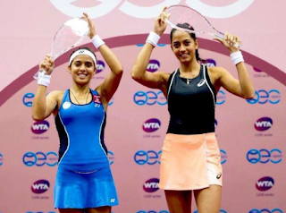 India's Ankita & Karman win Women's Doubles title at Open tennis