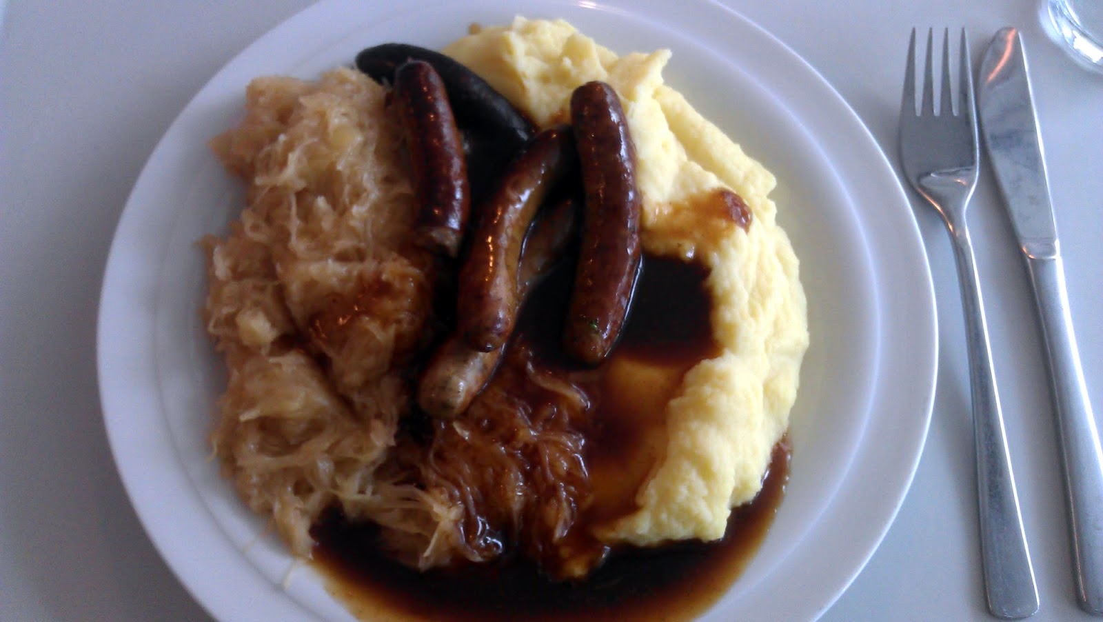 Was habe ich gestern gegessen?: Nürnberger Würstchen mit Sauerkraut und ...