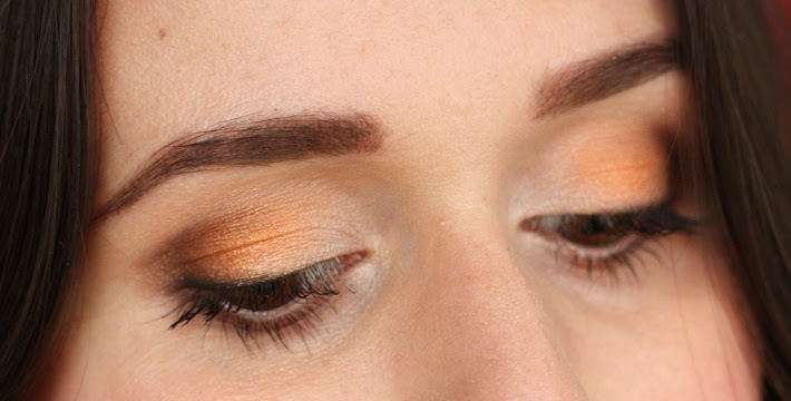 eyeshadow make up tutorial gold