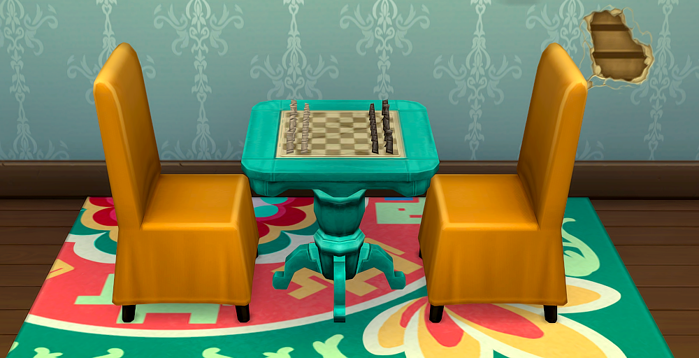 How To Set Up A Chess Table Sims 4 Haiper