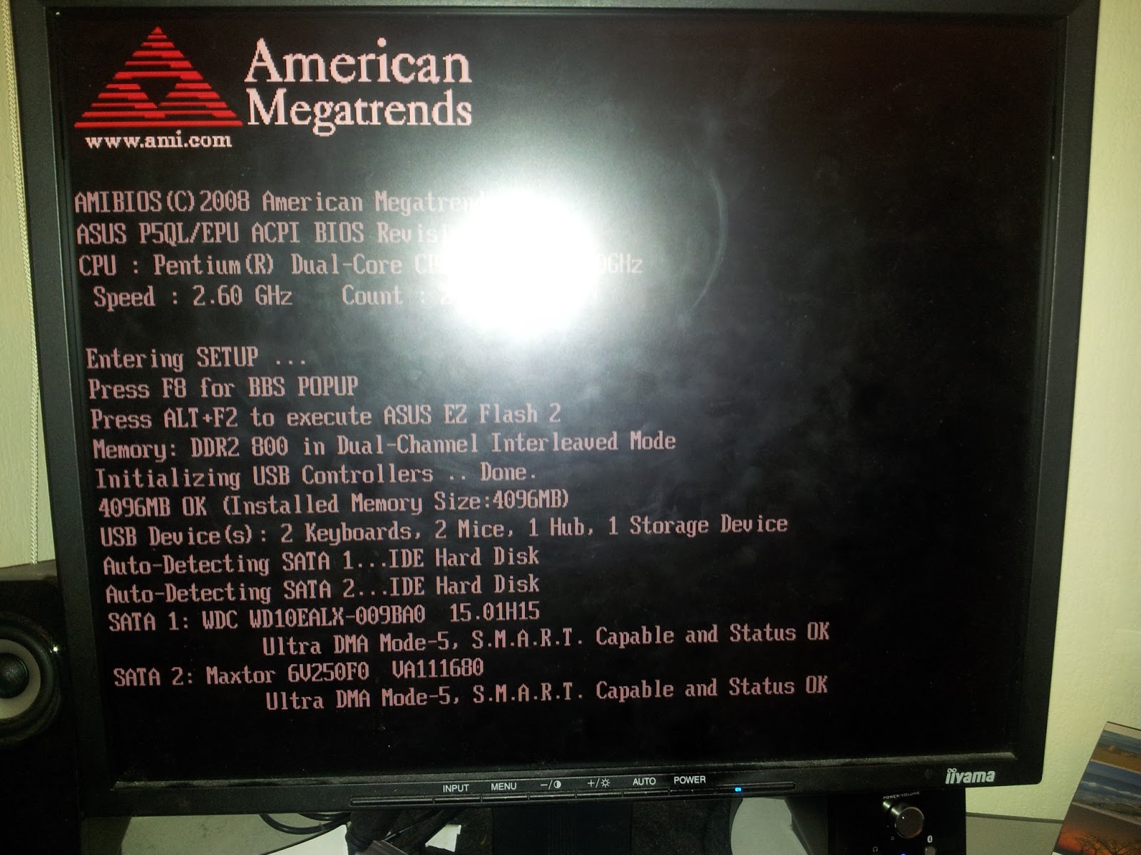 comment installer bios à partir du bâton USB
