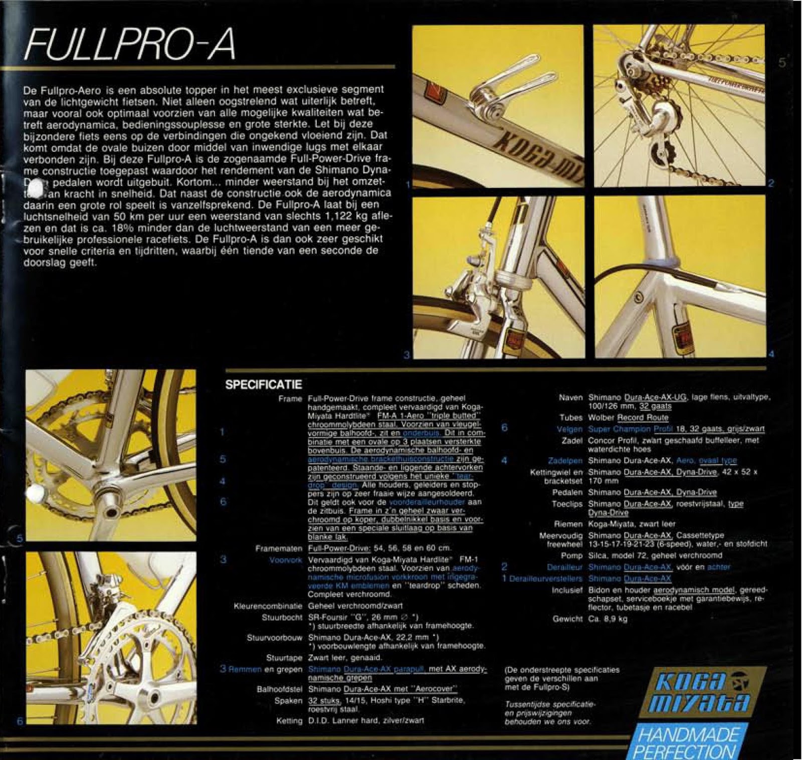 CATALOGUES KOGA MIYATA MIYATA 1985