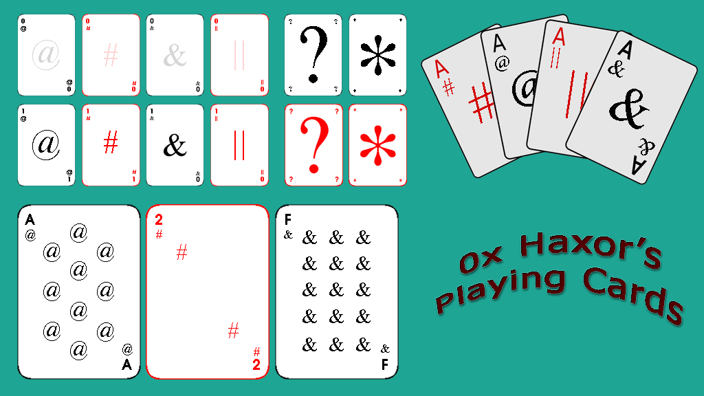 cybersecurity cyberdefense computer anti forensics 0x 52 cards