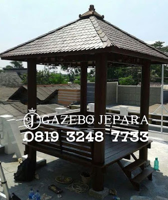 Gazebo Glugu Minimalis Sirap Gazebo Glugu Minimalis Sirap