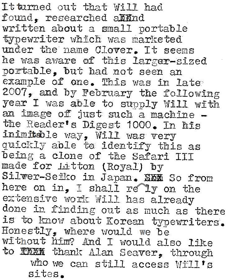 oz.Typewriter Korean Typewriters