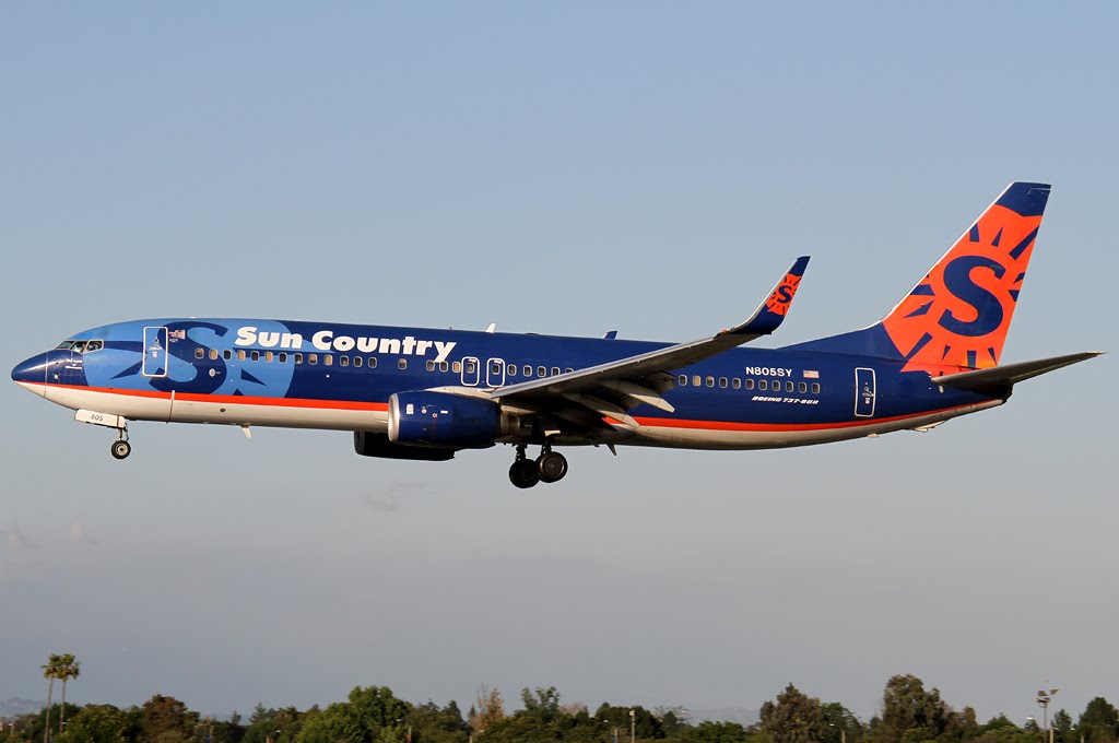 Aero Pacific Flightlines Sun Country 737800's spotted at Long Beach