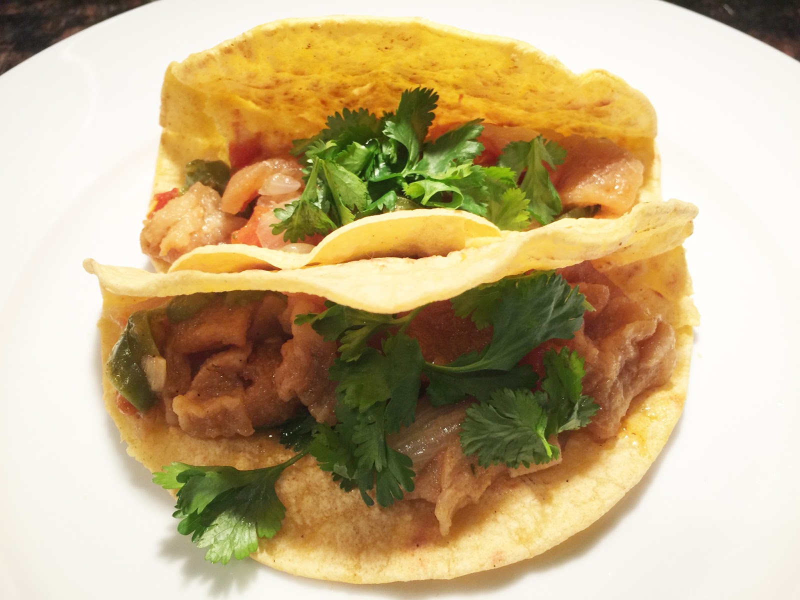 My Cocina, My Kitchen Tacos de Chicharron Guisado (Stewed Pork Rinds