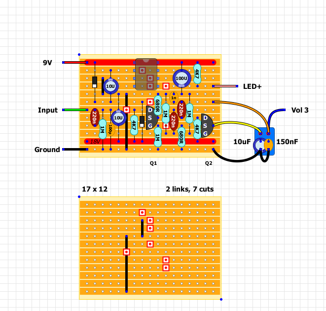 Guitar FX Layouts: Keeley Katana Boost