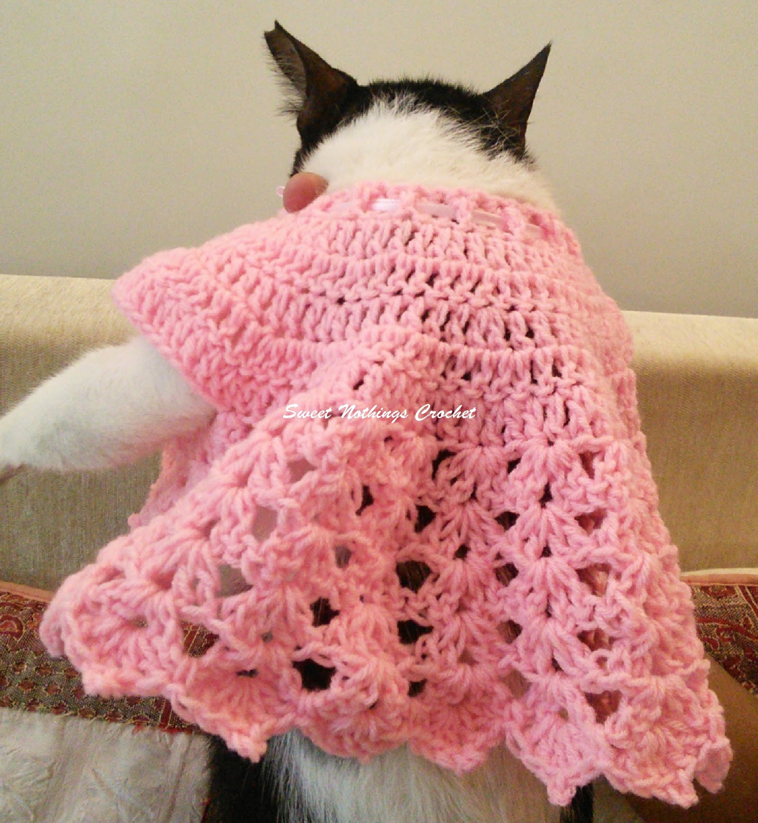 Sweet Nothings Crochet KITTY CAT JACKET