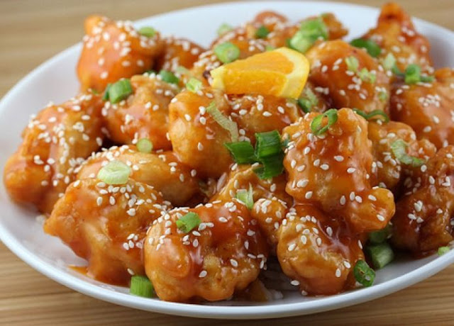 Málaga Food Guide, Simple Suppers, Orange & Sesame seed Chicken,